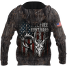 Live Free Hunt Hard 3D All Over Printed Unisex Shirts