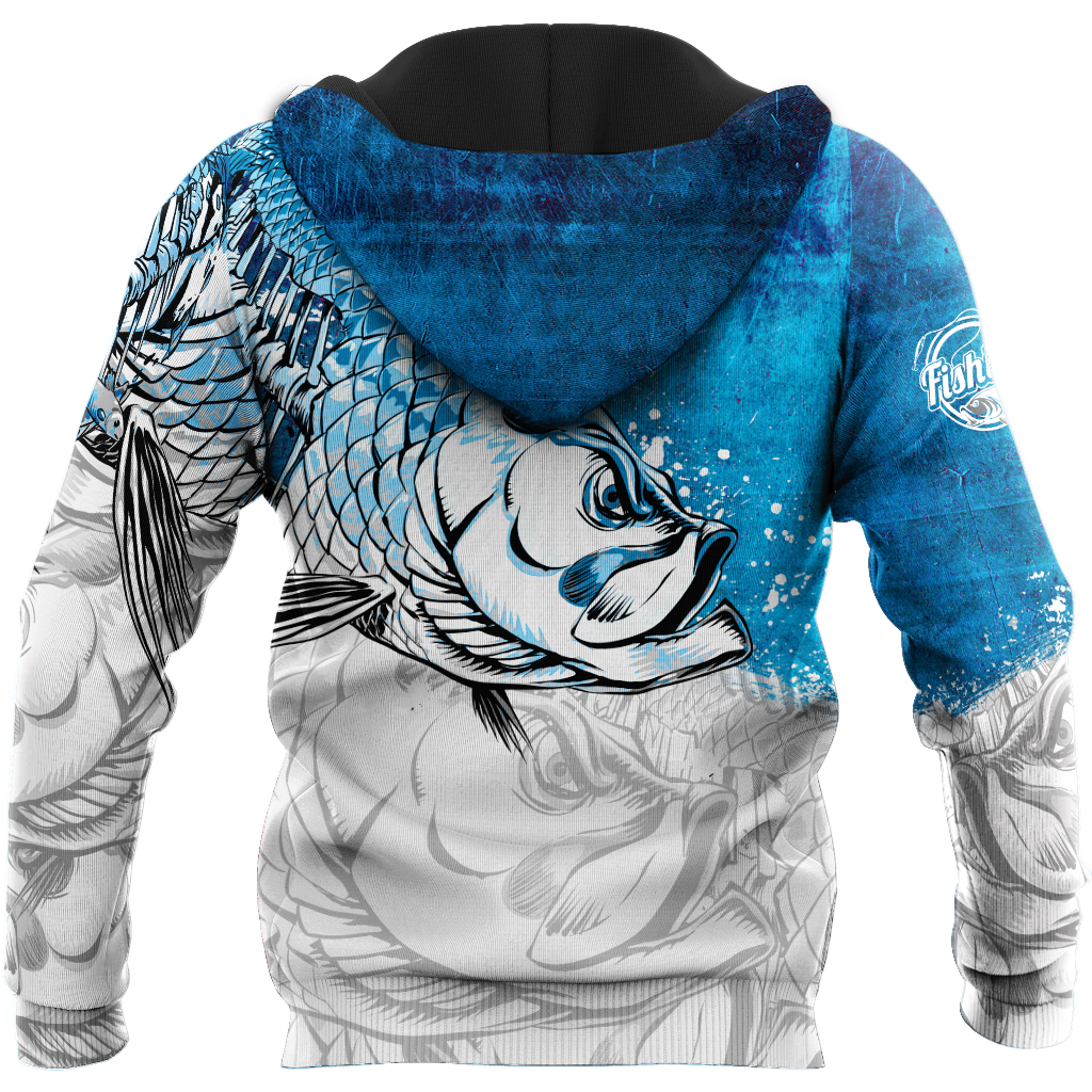 Fishing Life Draw Hungry fish 3d print shirts