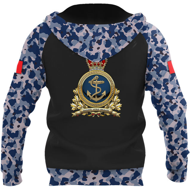 Personalized Name XT Canadian Navy 3D All Over Printed Shirts PD29032101