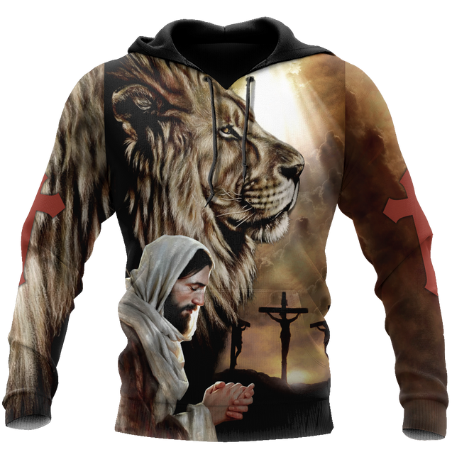 Lion Jesus 3D All Over Printed Shirts