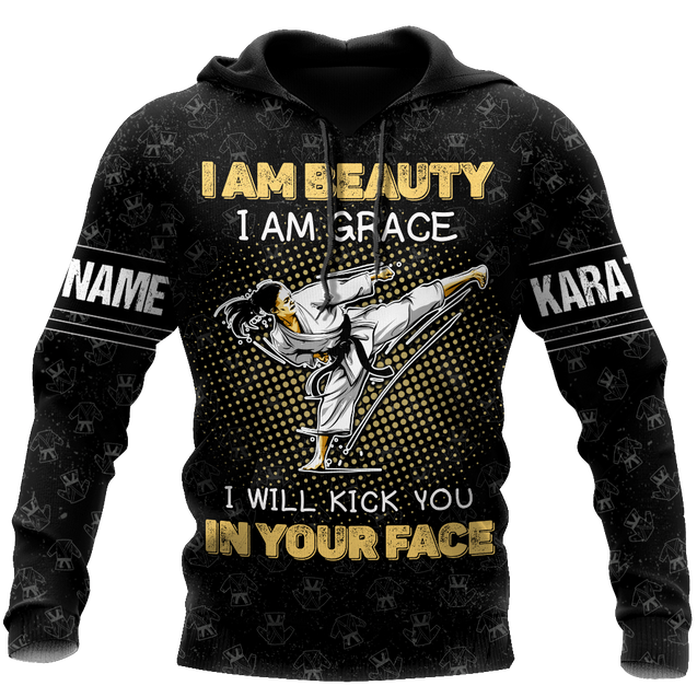 Customize Name Karate Hoodie For Men And Women TNA29032102