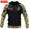 Personalized Australian Defence Force 3D Printed Unisex Shirts TN PD29032103