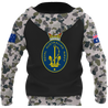 Personalized Royal Australian Navy 3D Printed Unisex Shirts TN PD29032104