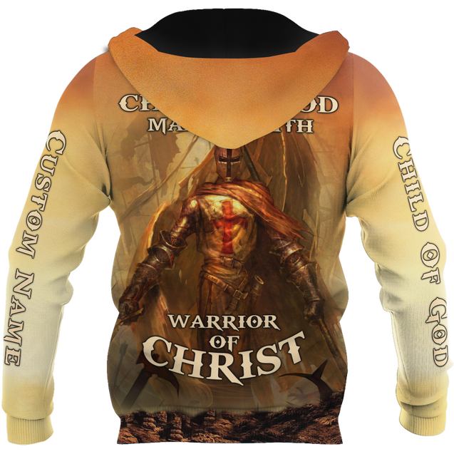 Lion Jesus Knight Templar 3D All Over Printed Shirts