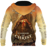 Lion Jesus Knight Templar 3D All Over Printed Shirts