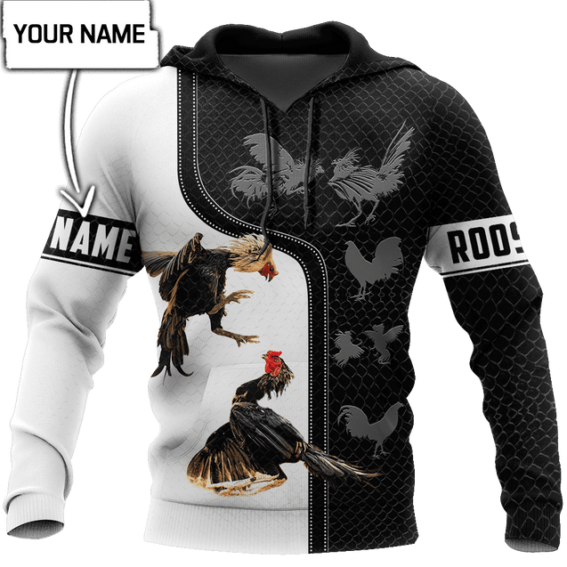 Personalized Rooster Fighting 3D Printed Unisex Shirts DD29042102