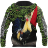 Rooster Mexico 3D All Over Printed Hoodie