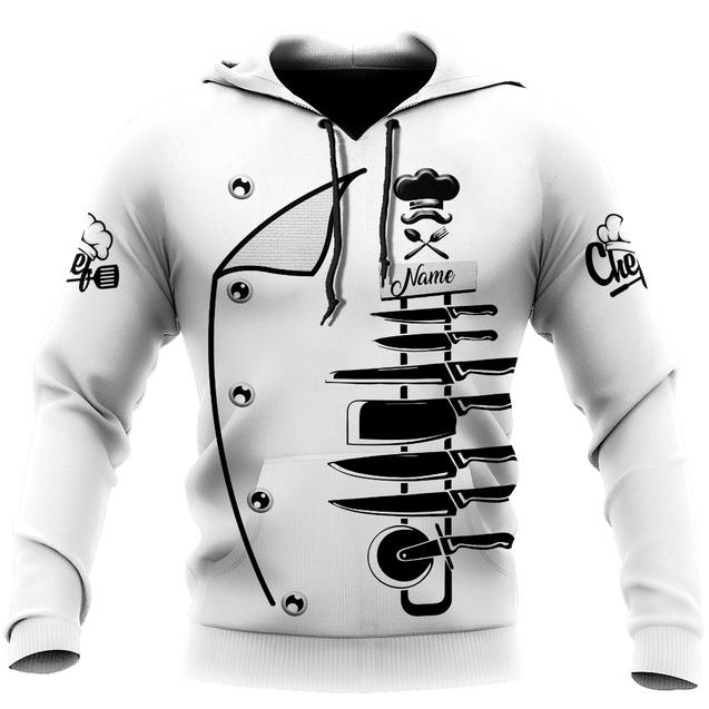 Custom Name Master Chef 3D All Over Printed Unisex Shirts