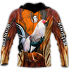 Premium Rooster 3D Printed Unisex Shirts