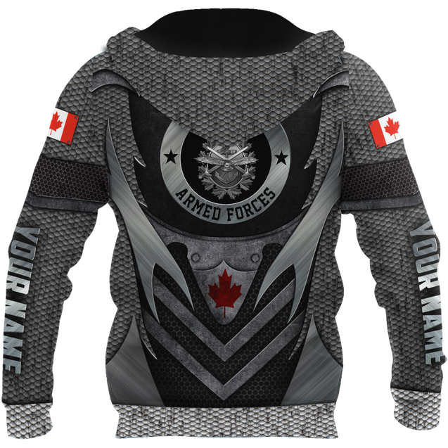 Personalized Name XT Canadian Armed Forces 3D Printed Clothes PD30032102