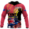 Australian Aboriginal Anzac Day 3D Printed Unisex Shirts TN SN30032103