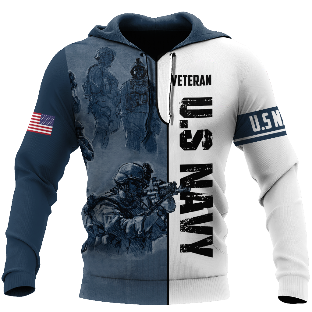 US Navy 3D All Over Printed Unisex Shirts