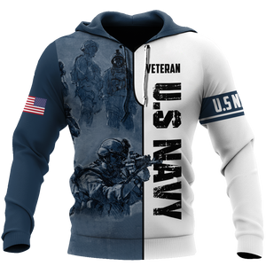 US Navy 3D All Over Printed Unisex Shirts