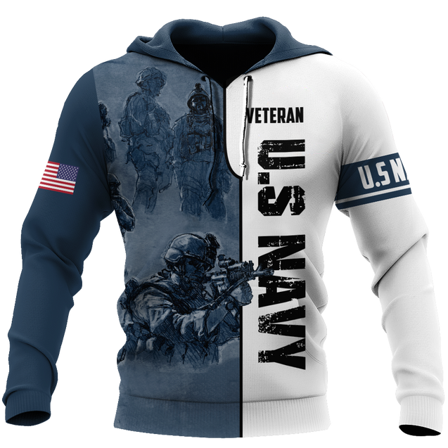 US Navy 3D All Over Printed Unisex Shirts