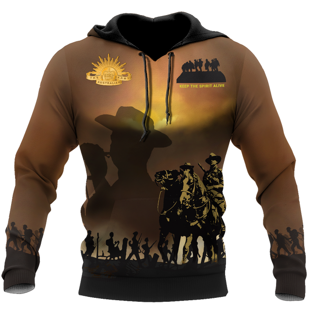 Anzac Day 3D Printed Unisex Shirts TN PD31032102