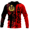 Premium Anzac Day 2021 Royal New Zealand Navy 3D Printed Unisex Shirts TN NTN31032104