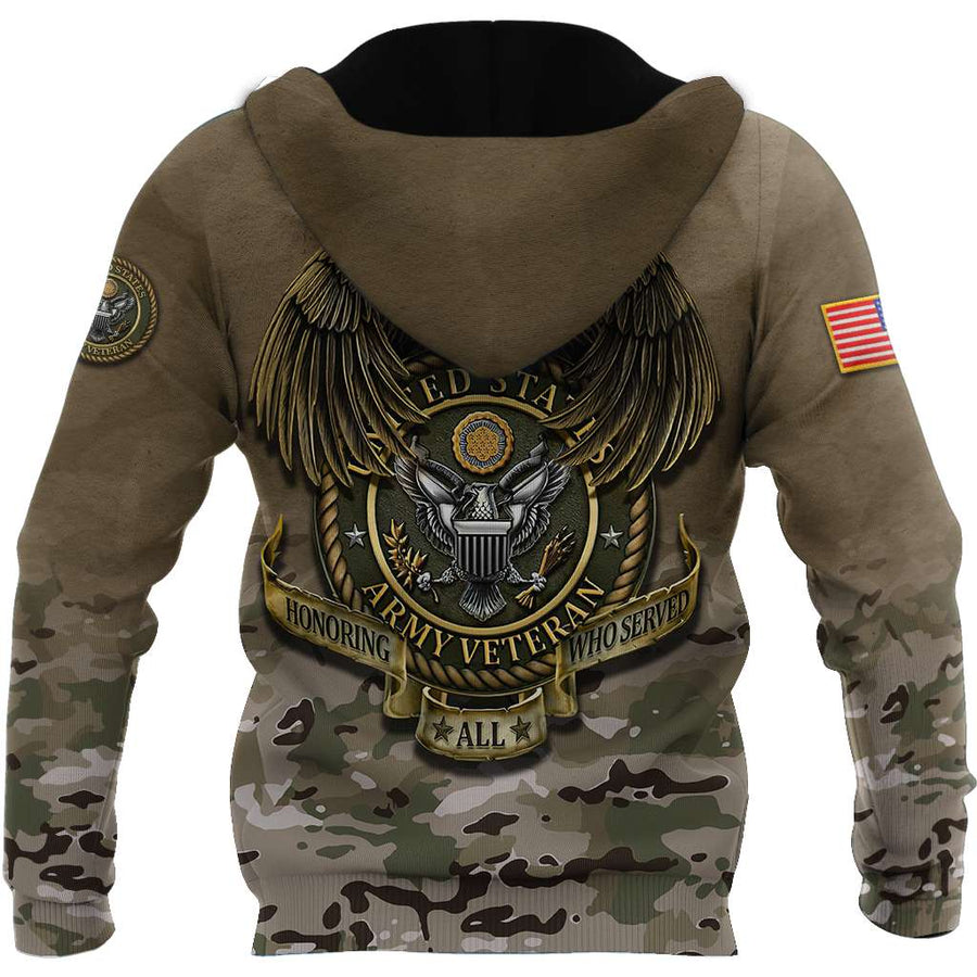 United States Army 3D All Over Printed Unisex Shirts