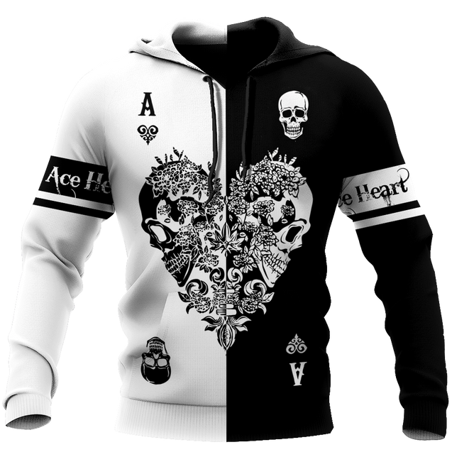 Ace Heart 3D All Over Printed Unisex Shirts