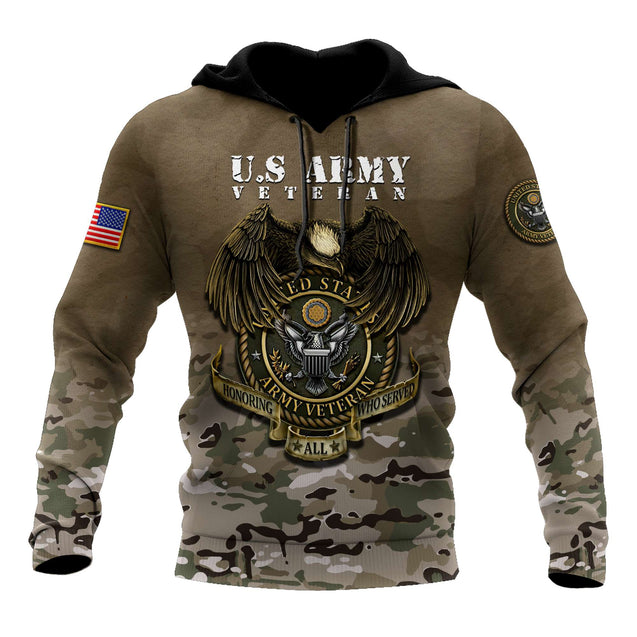 United States Army 3D All Over Printed Unisex Shirts