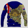 Premium Anzac Day Australian Army Camo 3D Printed Unisex Shirts TN