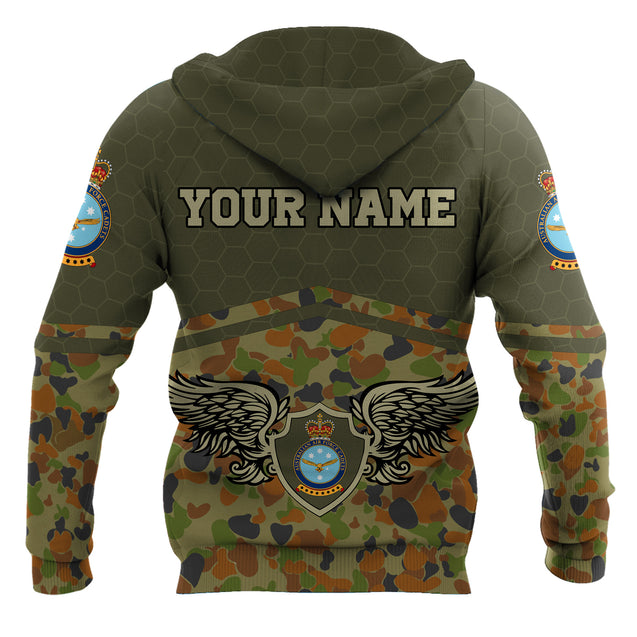 Premium Australian Air Force Camo Anzac Day 3D Printed Hoodie