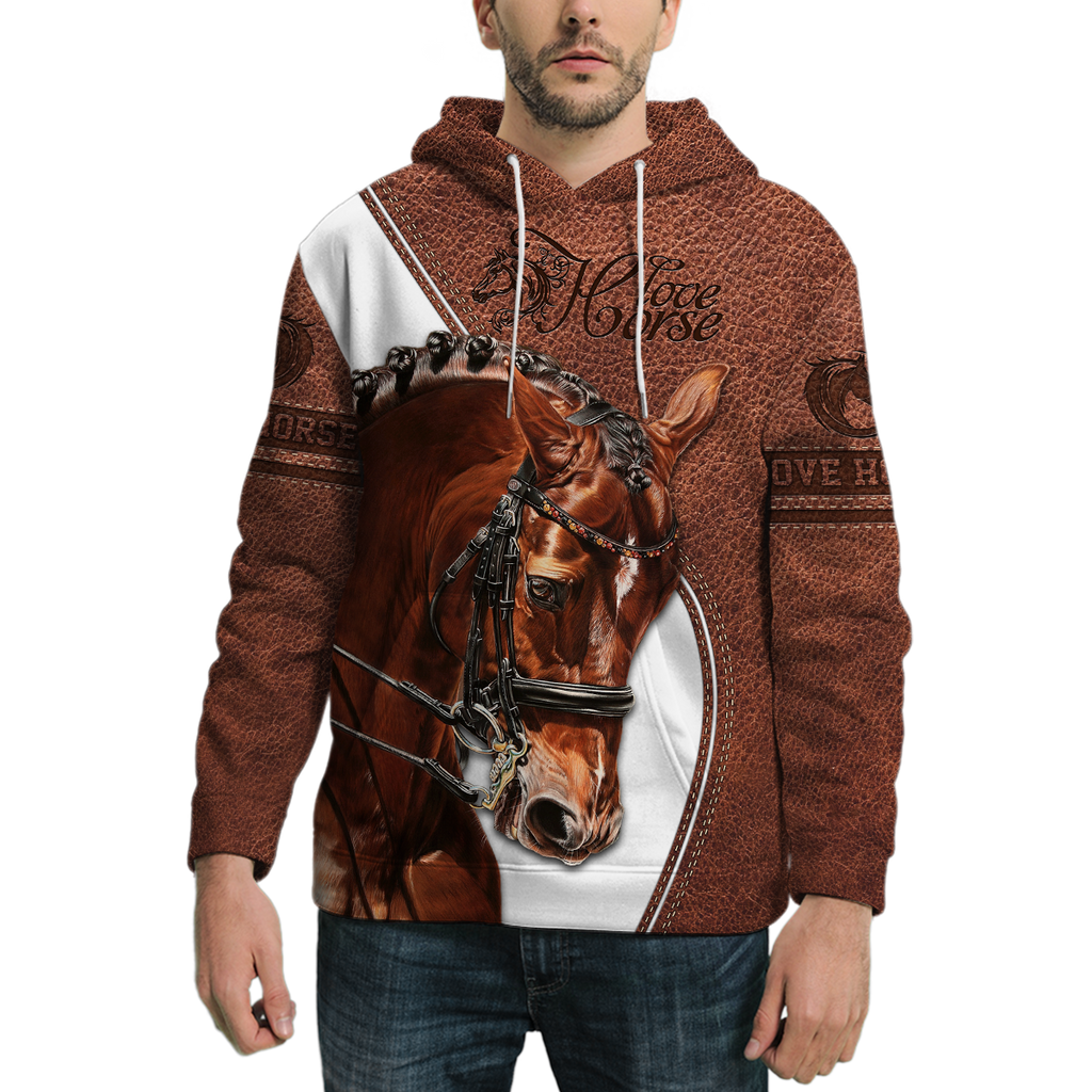 Love Horse 3D All Over Printed Shirts Pi05012103