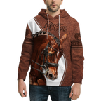 Love Horse 3D All Over Printed Shirts Pi05012103