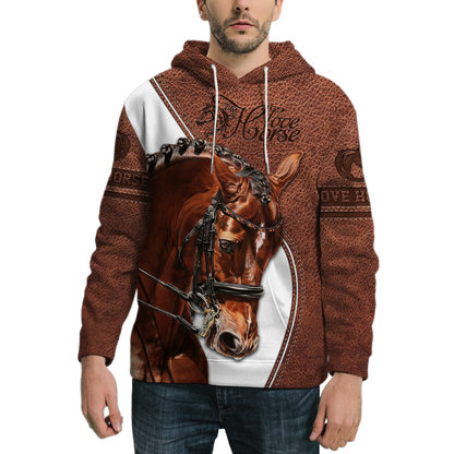 Love Horse 3D All Over Printed Shirts Pi05012103