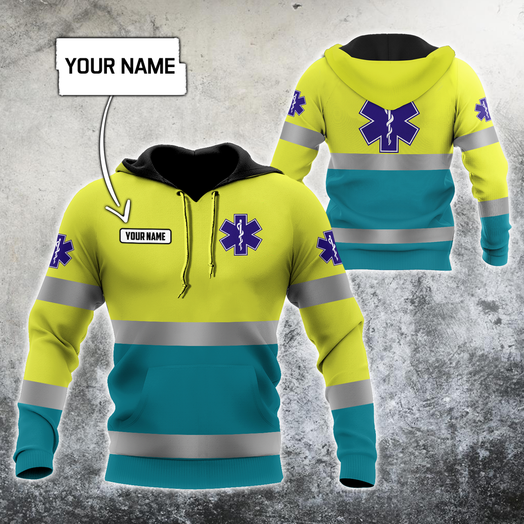 Customize Name EMT Hoodie For Men And Women MH08012006