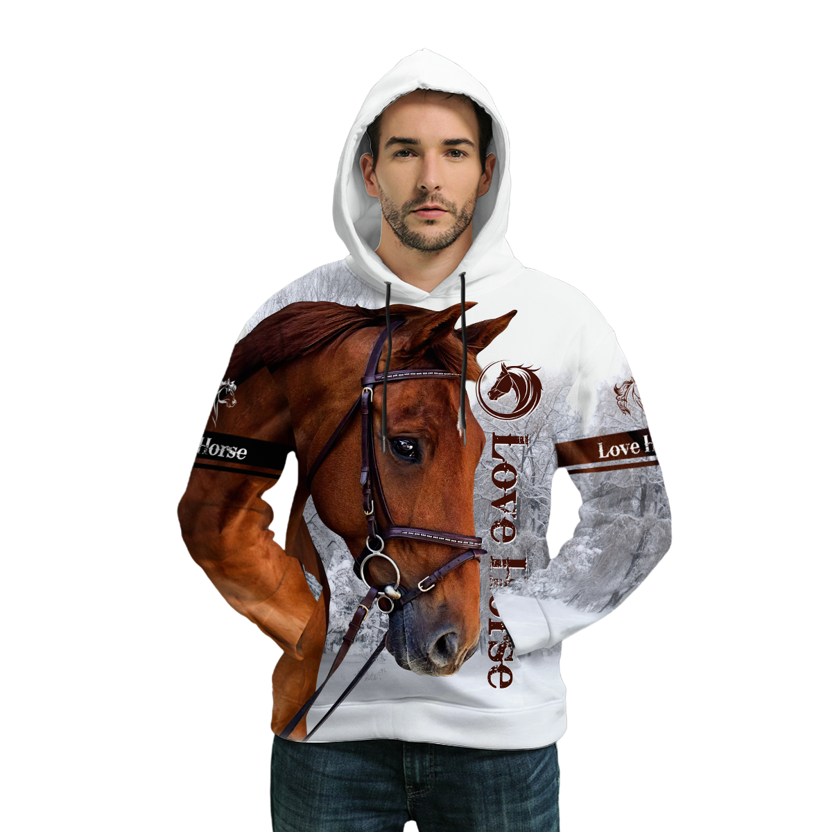 Love Horse 3D All Over Printed Shirts Pi05012102