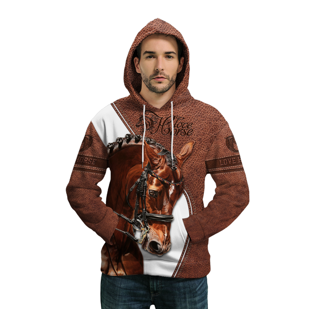 Love Horse 3D All Over Printed Shirts Pi05012103