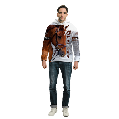 Love Horse 3D All Over Printed Shirts Pi05012102