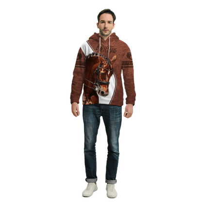 Love Horse 3D All Over Printed Shirts Pi05012103