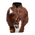 Love Horse 3D All Over Printed Shirts Pi05012103