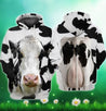 Premium Farmer Cow 3D All Over Printed Unisex Shirts