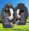 Premium Farmer Cow 3D All Over Printed Unisex Shirts