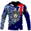 Royal Australian Air Force 3D Printed Unisex Shirts TN