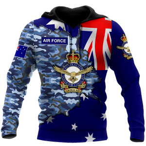 Royal Australian Air Force 3D Printed Unisex Shirts TN