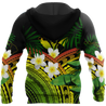 Polynesian Habiscus Kanaka Hawaii 3D Unisex Hoodie