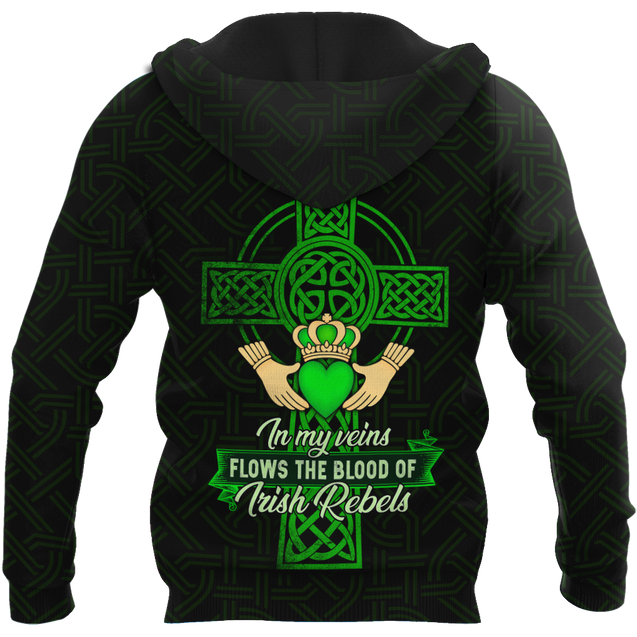 Irish Rebels 3D All Over Printed Shirts For Men and Women