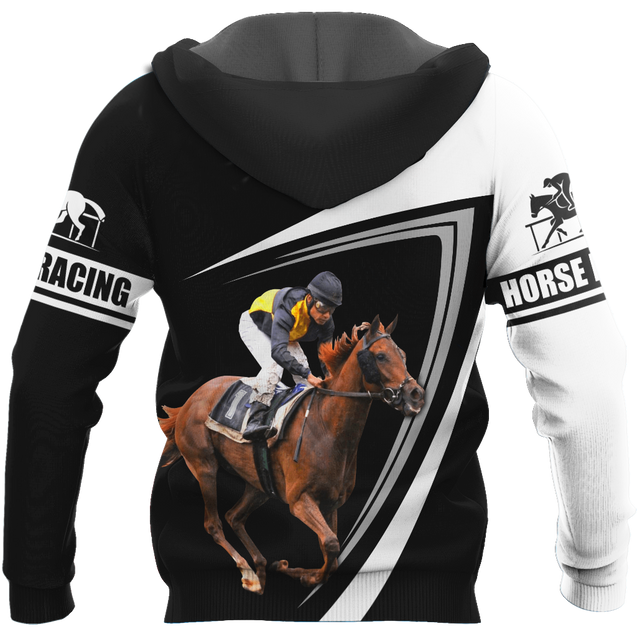 Personalized Name Horse Racing 3D All Over Printed Unisex Shirts