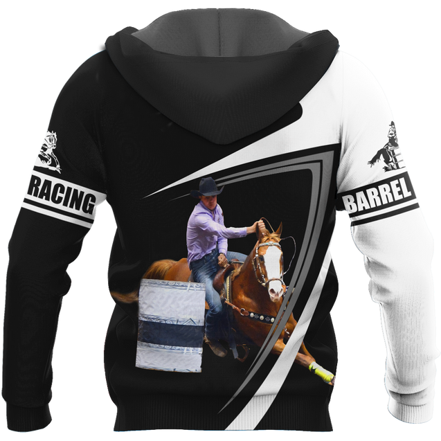 Personalized Name Rodeo 3D All Over Printed Unisex Shirts Barrel Racing