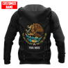 Customized Name Coat Of Arms Mexico 3D All Over Printed Unisex Shirts