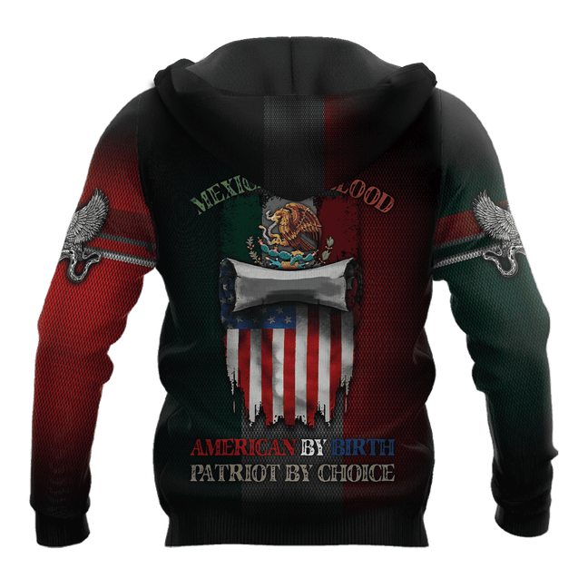 Mexcian By Blood 3D All Over Printed Unisex Shirts