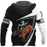 Personalized Name Rodeo 3D All Over Printed Unisex Shirts Bronc Riding Ver 3