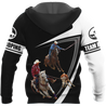 Personalized Name Bull Riding 3D All Over Printed Unisex Shirts Team Roping