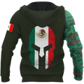 Mexican Hoodie 3D All Over Printed Shirts For Men and Women