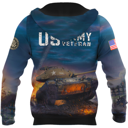 US Army Veteran 3D All Over Printed Shirts PD05012102