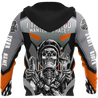 Customize Name Motorcycle Racing 3D All Over Printed Unisex Shirts Skull Rider