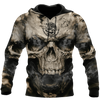 Mexican Skull 3D All Over Printed Unisex Hoodie